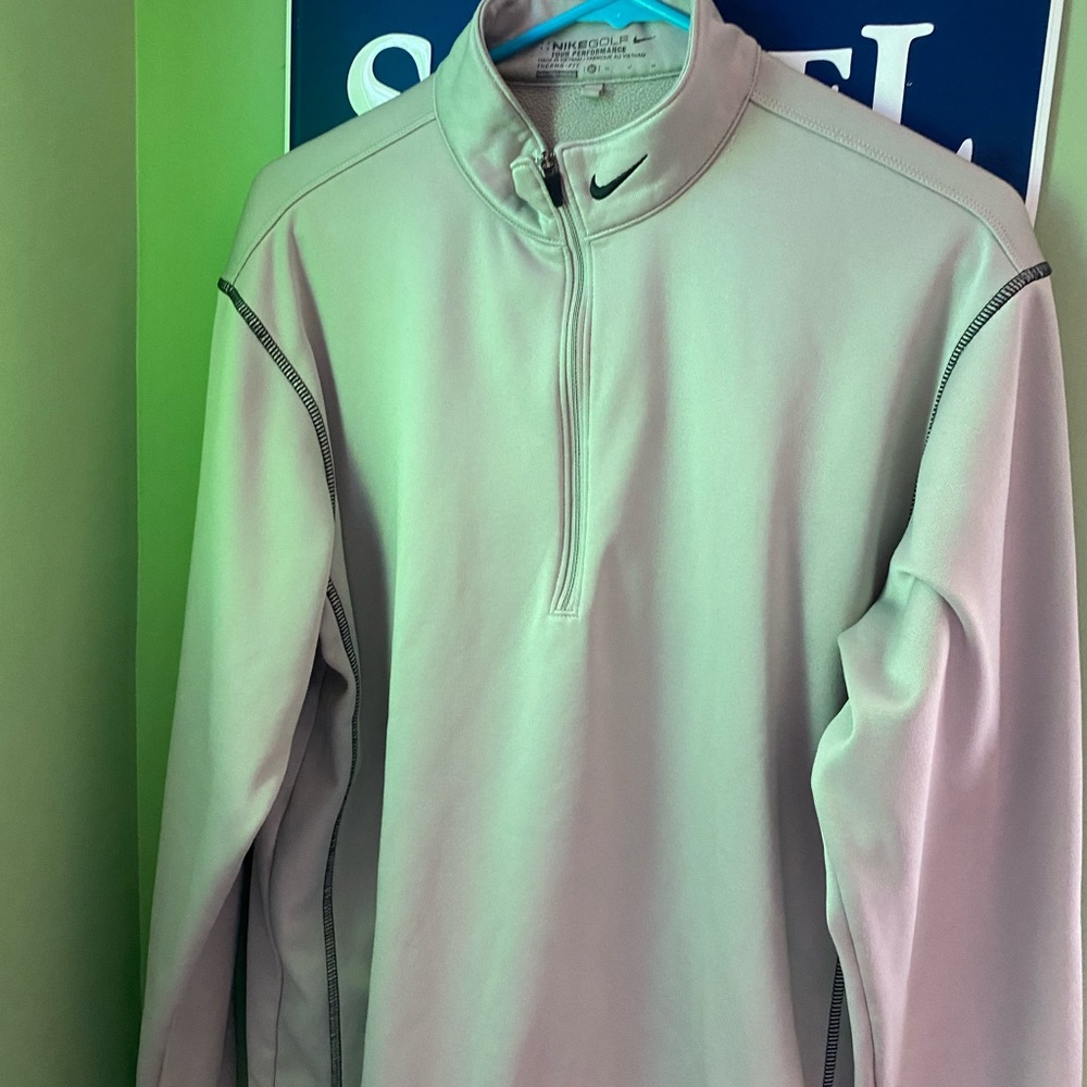 Nike golf jacket Light cream color
